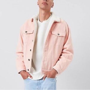 NWT Corduroy Sheepskin Jacket Small